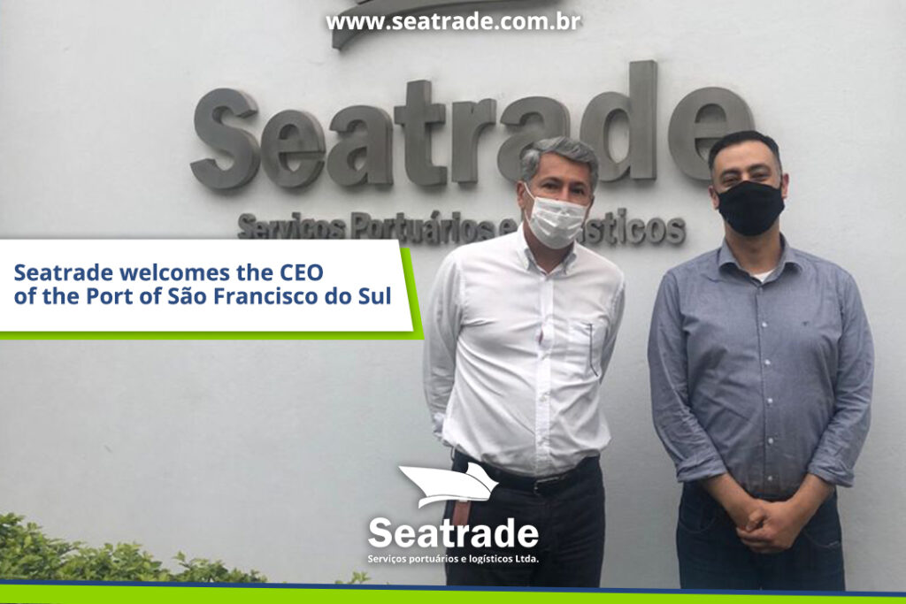 Seatrade welcomes the CEO of the Port of São Francisco do Sul